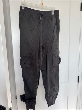 Grey Lululemon Cargo Studio Pant